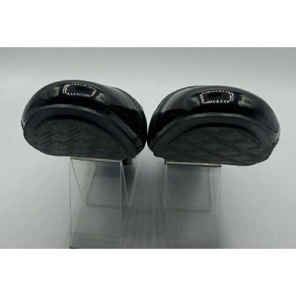 Vionic Shoes Womens Black Leather Quilted Desiree Cap Toe Ballet Flats Casual 7 - Picture 8 of 13